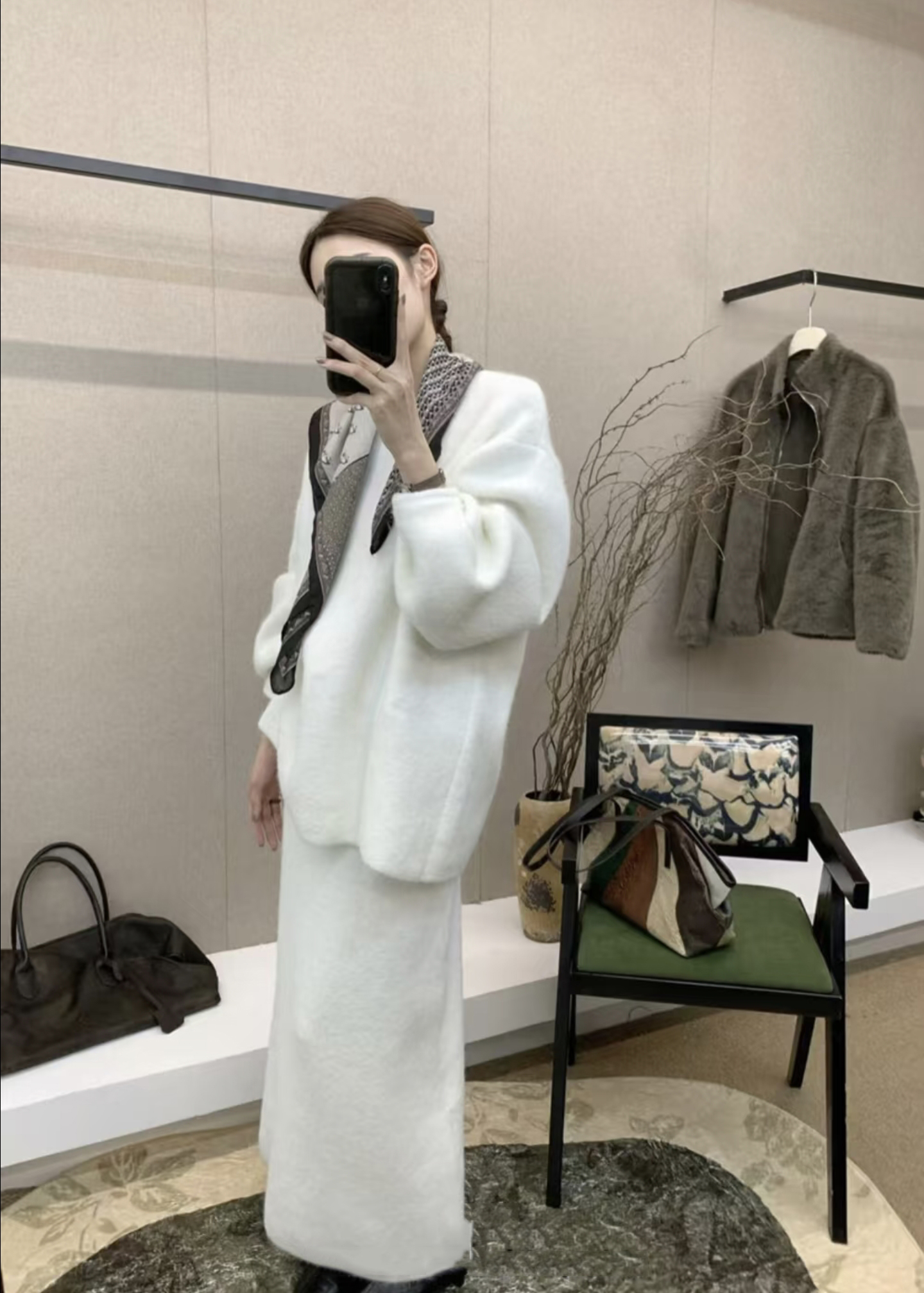 2026 Spring Knit Sweater and Skirt Set for Women - Image 2