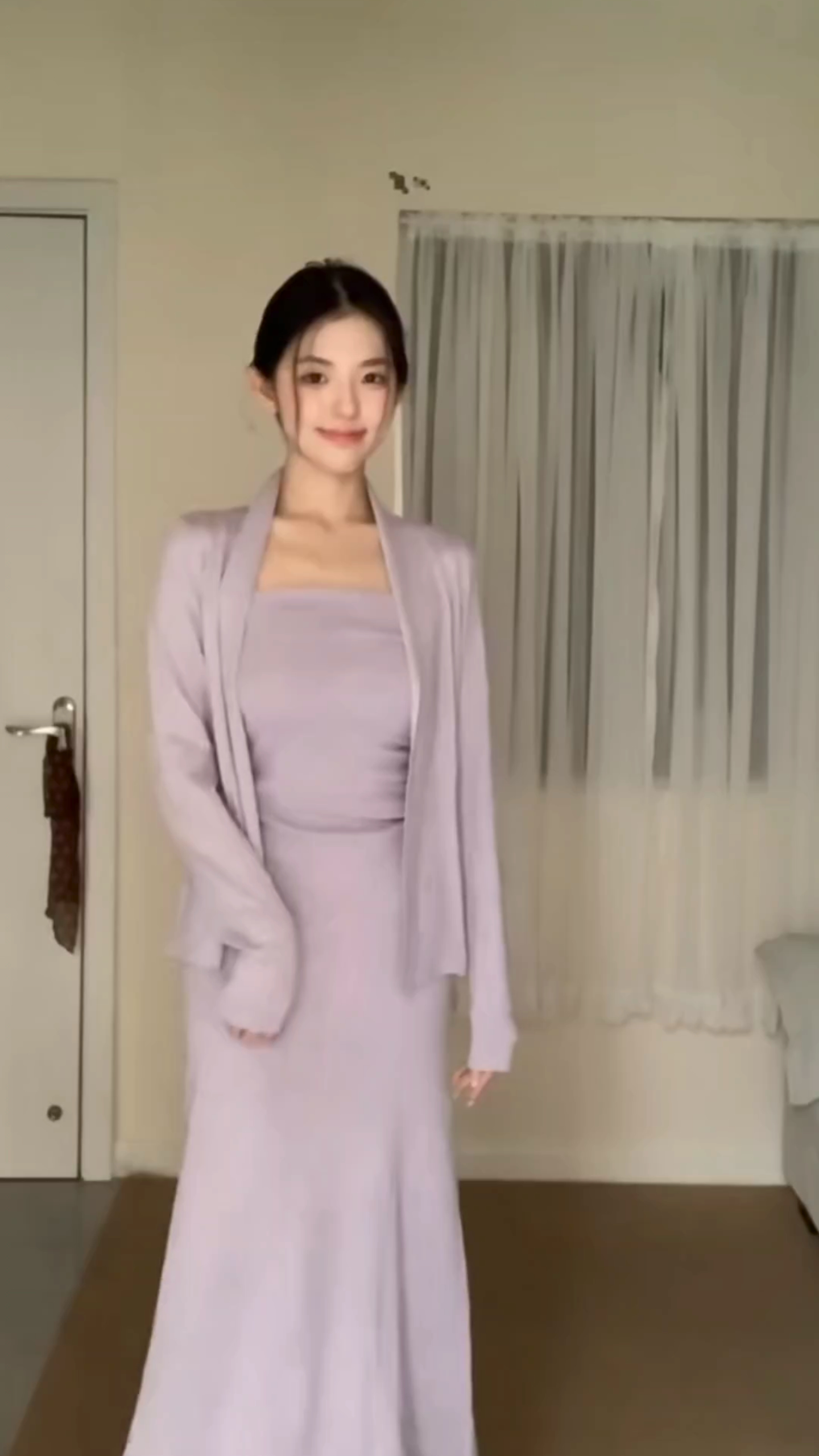 Women's 3-Piece Knit Sweater Set with Cami and Skirt - Style acc1b2 - Image 3