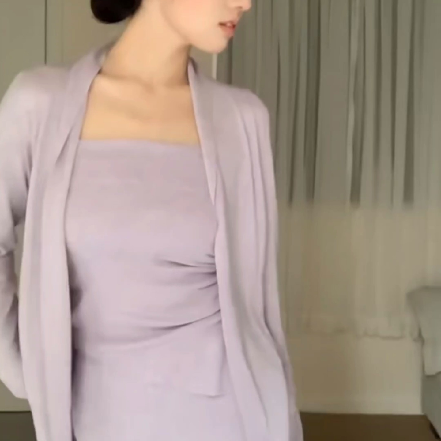 Women's 3-Piece Knit Sweater Set with Cami and Skirt - Style acc1b2 - Image 5
